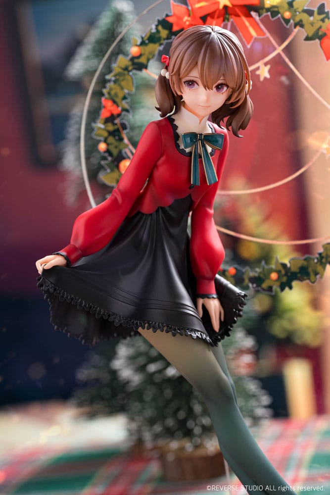 Original Character PVC Statue 1/8 Desktop Girls Series Winter Ringo 24 cm - MangaShop.ro