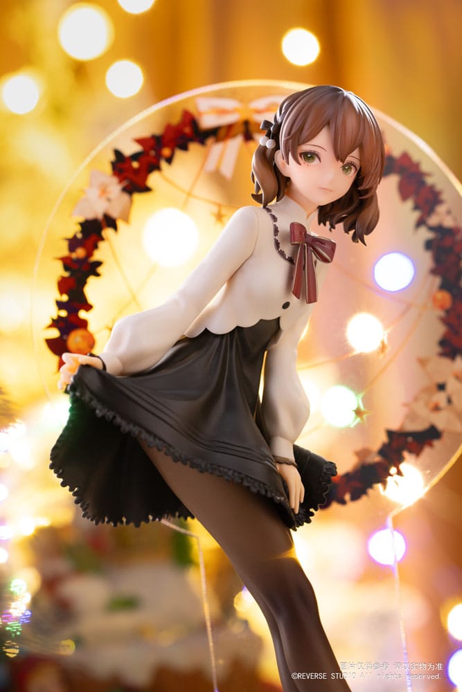 Original Character PVC Statue 1/8 Desktop Girls Series Winter Ringo Another Color 24 cm - MangaShop.ro