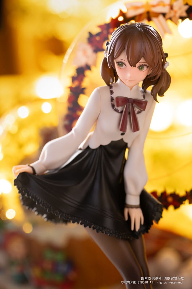 Original Character PVC Statue 1/8 Desktop Girls Series Winter Ringo Another Color 24 cm - MangaShop.ro