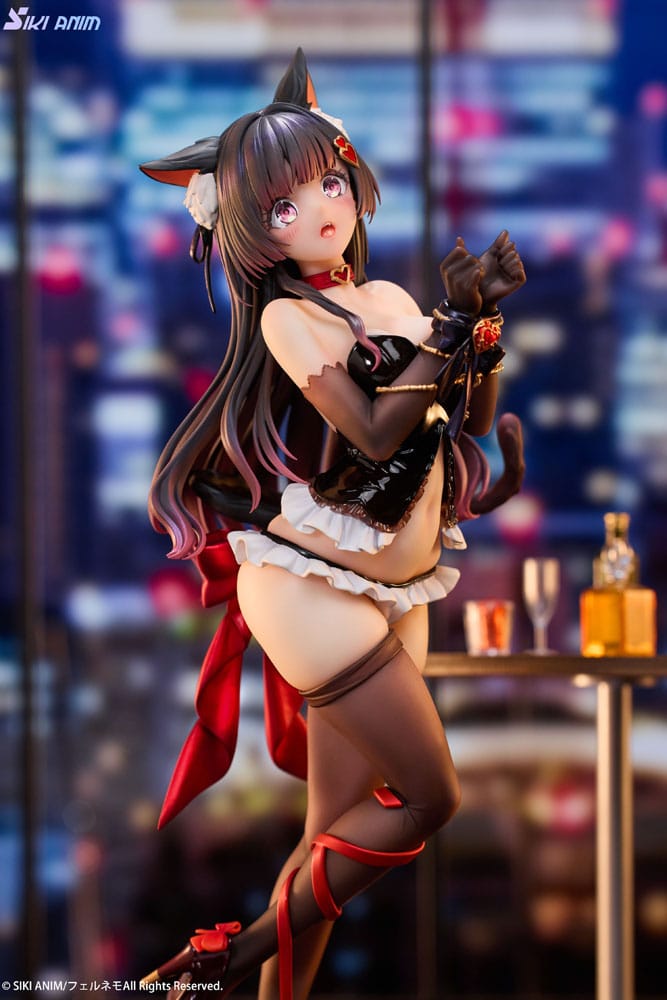 Original Character PVC Statue 1/7 Shibarare Cat Ruhuna-chan 26 cm - MangaShop.ro