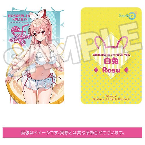 Rosuuri Original Character PVC Statue 1/7 White Rabbit Rosu: Swimsuit Ver. 25 cm - MangaShop.ro
