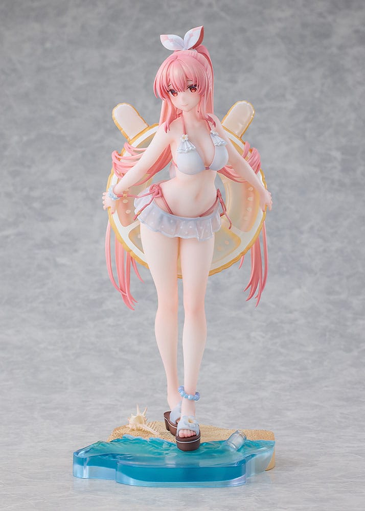Rosuuri Original Character PVC Statue 1/7 White Rabbit Rosu: Swimsuit Ver. 25 cm - MangaShop.ro