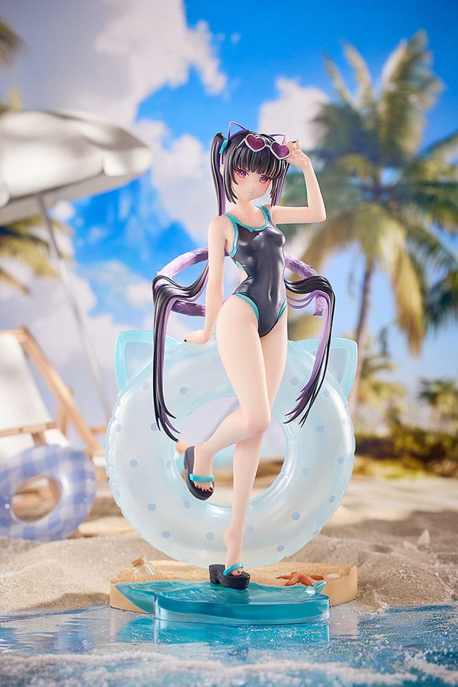 Rosuuri Original Character PVC Statue 1/7 Cheshire Cat Mika: Swimsuit Ver. 25 cm - MangaShop.ro