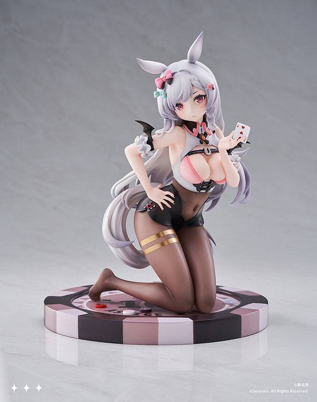 Original Character PVC Statue 1/7 Ashige-chan: Lucky Dealer Ver. 19 cm - MangaShop.ro