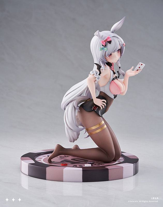 Original Character PVC Statue 1/7 Ashige-chan: Lucky Dealer Ver. 19 cm - MangaShop.ro