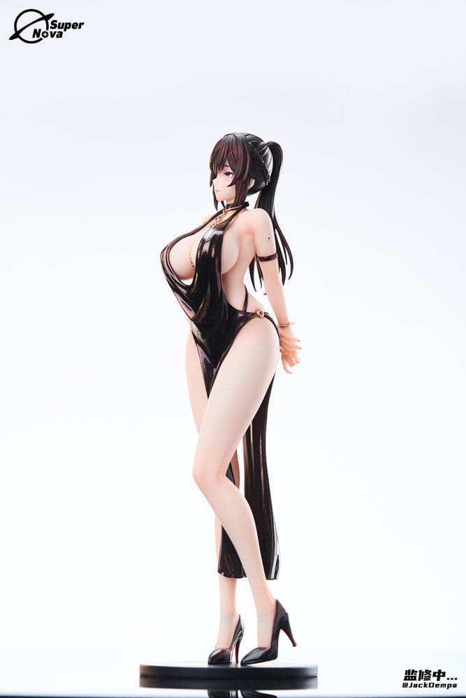 Original Character Statue 1/6 Shiho Miyamae Party Dress Ver. Illustrated by JackDempa 27 cm - MangaShop.ro