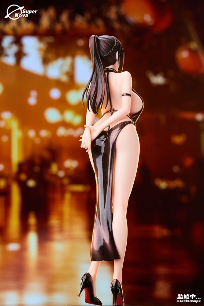 Original Character Statue 1/6 Shiho Miyamae Party Dress Ver. Illustrated by JackDempa 27 cm - MangaShop.ro