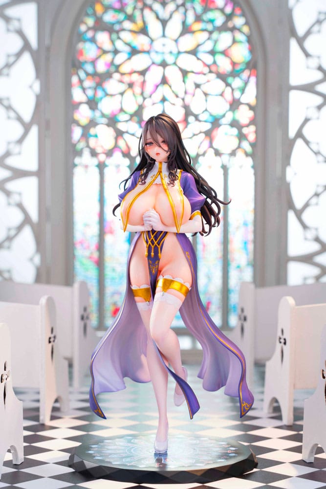 Original Character PVC Statue 1/6 The Nun Prayer Petrone Illustration by Ogre 29 cm - MangaShop.ro