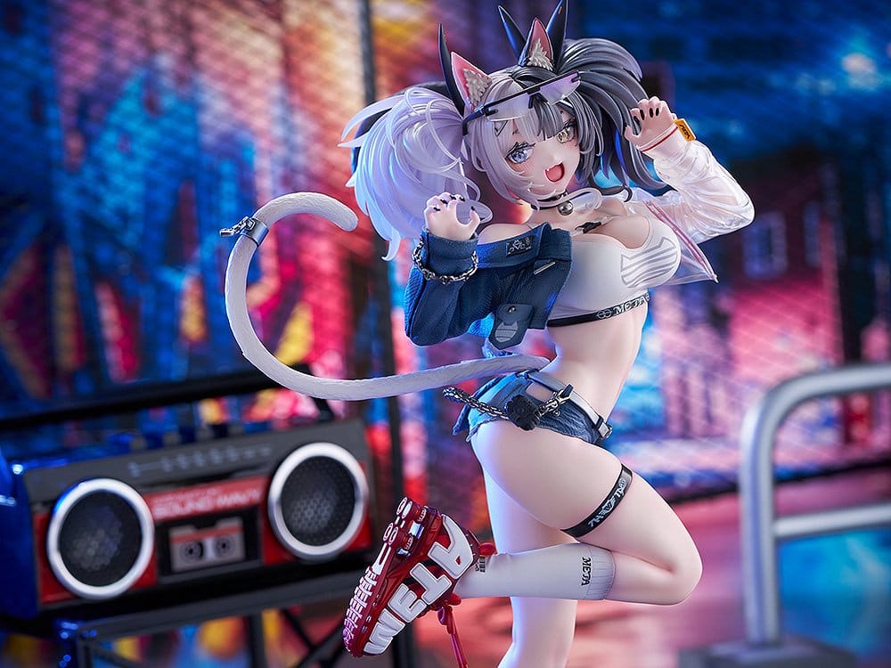 Original Character Figure 1/7 Melterna Girl: Metako Illustration by Neko Metal 23 cm - MangaShop.ro