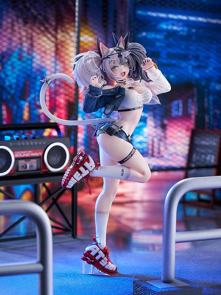 Original Character Figure 1/7 Melterna Girl: Metako Illustration by Neko Metal 23 cm - MangaShop.ro