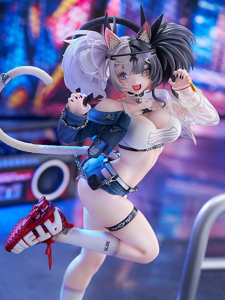 Original Character Figure 1/7 Melterna Girl: Metako Illustration by Neko Metal 23 cm - MangaShop.ro