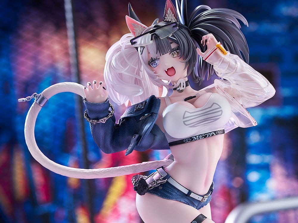 Original Character Figure 1/7 Melterna Girl: Metako Illustration by Neko Metal 23 cm - MangaShop.ro