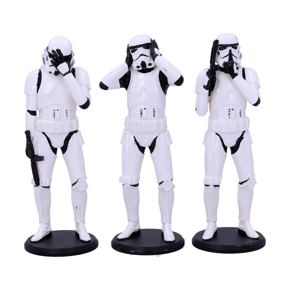 Original Stormtrooper Figures 3-Pack Three Wise Stormtroopers 14 cm - MangaShop.ro