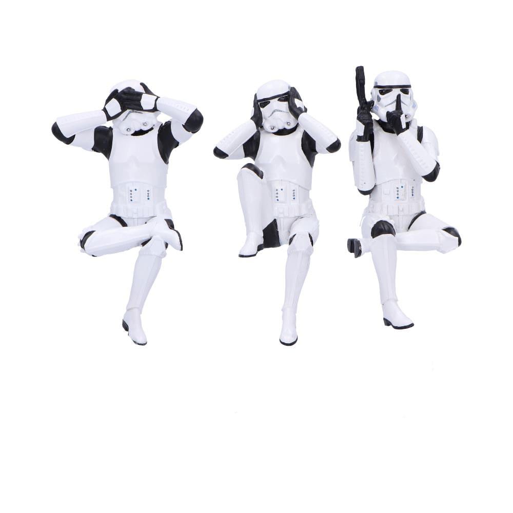 Stormtrooper Figures Three Wise Sitting Stormtroopers 11 cm - MangaShop.ro
