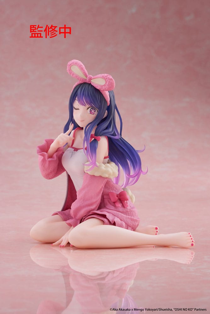 Oshi no Ko PVC Statue Desktop Cute Figure Ai (Rabbit Room Wear ver.) 13 cm - MangaShop.ro