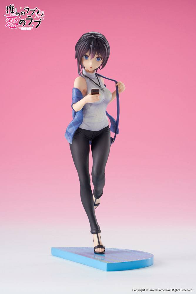 OshiRabu: Waifus Over Husbandos Statue 1/7 Akuru Hayahoshi 23 cm - MangaShop.ro
