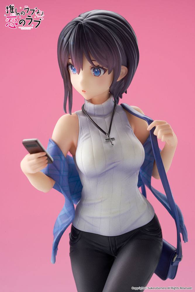 OshiRabu: Waifus Over Husbandos Statue 1/7 Akuru Hayahoshi 23 cm - MangaShop.ro