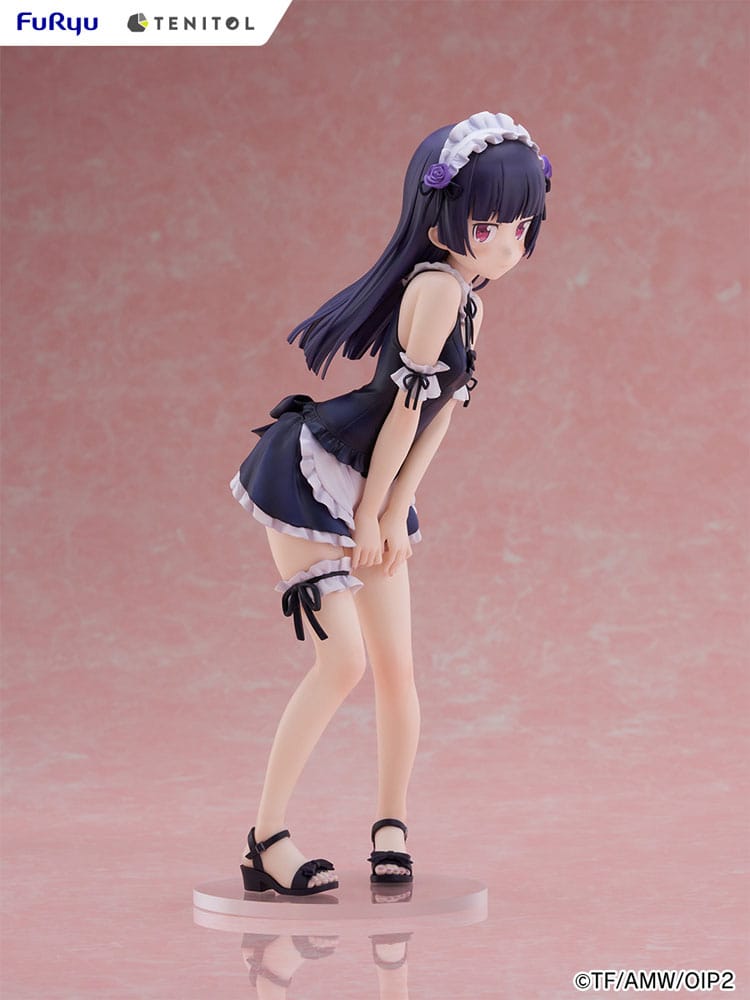 Ore no Imouto ga Konna ni Kawaii Wake ga Nai. Tenitol Tall PVC Statue Kuroneko swimsuits maid Ver. 27 cm - MangaShop.ro