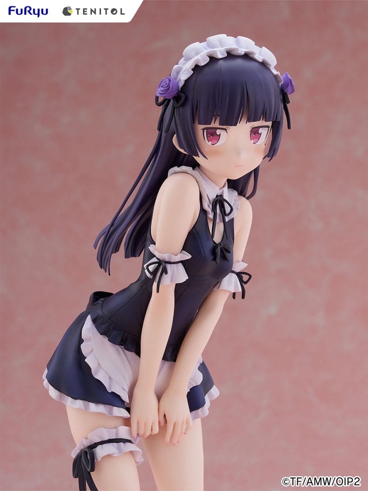 Ore no Imouto ga Konna ni Kawaii Wake ga Nai. Tenitol Tall PVC Statue Kuroneko swimsuits maid Ver. 27 cm - MangaShop.ro