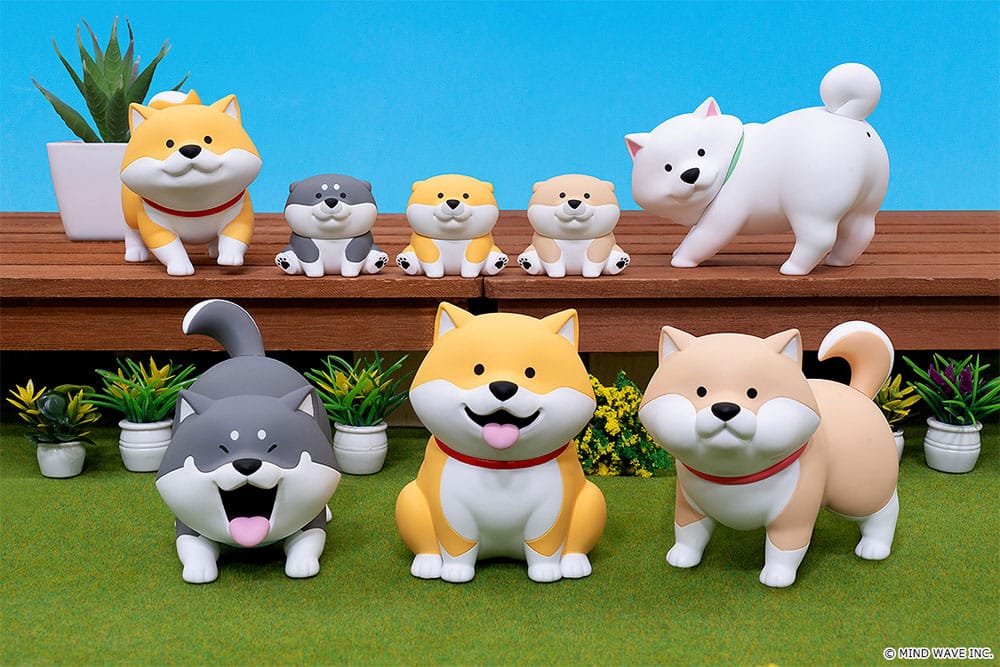 Shibanban PVC Figures 6 cm Blind Box Assortment (6) - MangaShop.ro