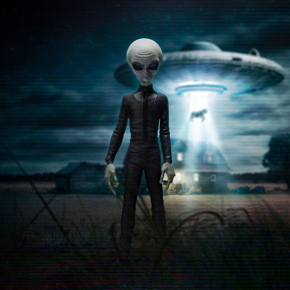 I want to Believe Art Scale Statue 1/10 Alien Grey 21 cm - MangaShop.ro