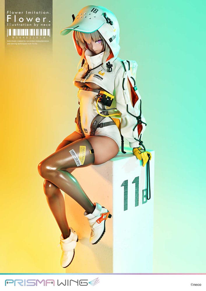 Flower Imitation Prisma Wing PVC Statue 1/7 Flower Illustration by Neco 28 cm - MangaShop.ro