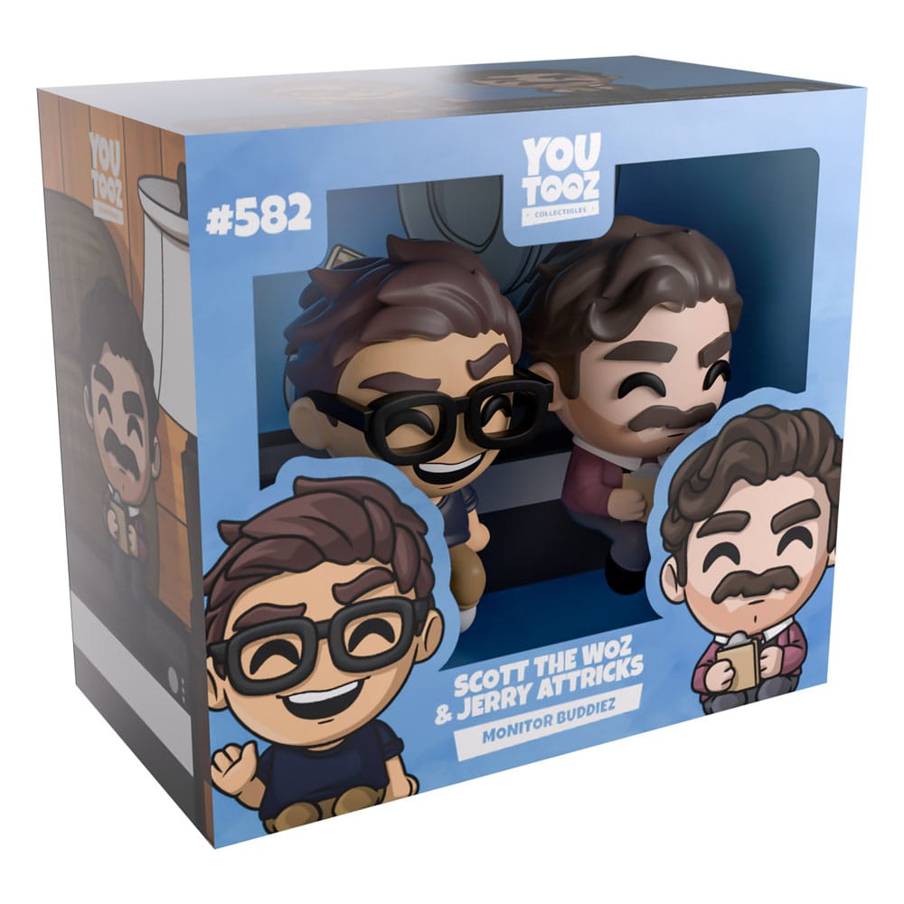 Scott the Woz Vinyl Figures Scott the Woz & Jerry Attricks Monitor Buddiez - MangaShop.ro
