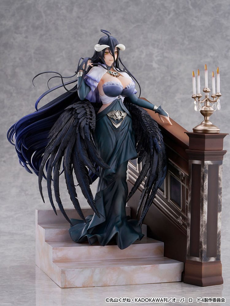 Overlord SHIBUYA SCRAMBLE FIGURE PVC Statue 1/7 Albedo Jet Black Dress Ver. 28 cm - MangaShop.ro