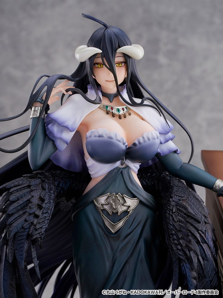 Overlord SHIBUYA SCRAMBLE FIGURE PVC Statue 1/7 Albedo Jet Black Dress Ver. 28 cm - MangaShop.ro