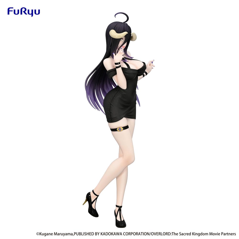 Overlord Trio-Try-iT PVC Statue Albedo Mini Dress Ver. 21 cm - MangaShop.ro