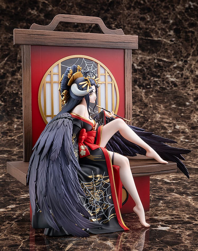 Overlord Statue 1/7 Albedo Splendid Kimono Ver. 27 cm - MangaShop.ro