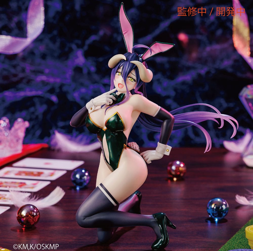 Overlord One-Seventh Carat PVC Statue Albedo Bunny Ver. 19 cm - MangaShop.ro