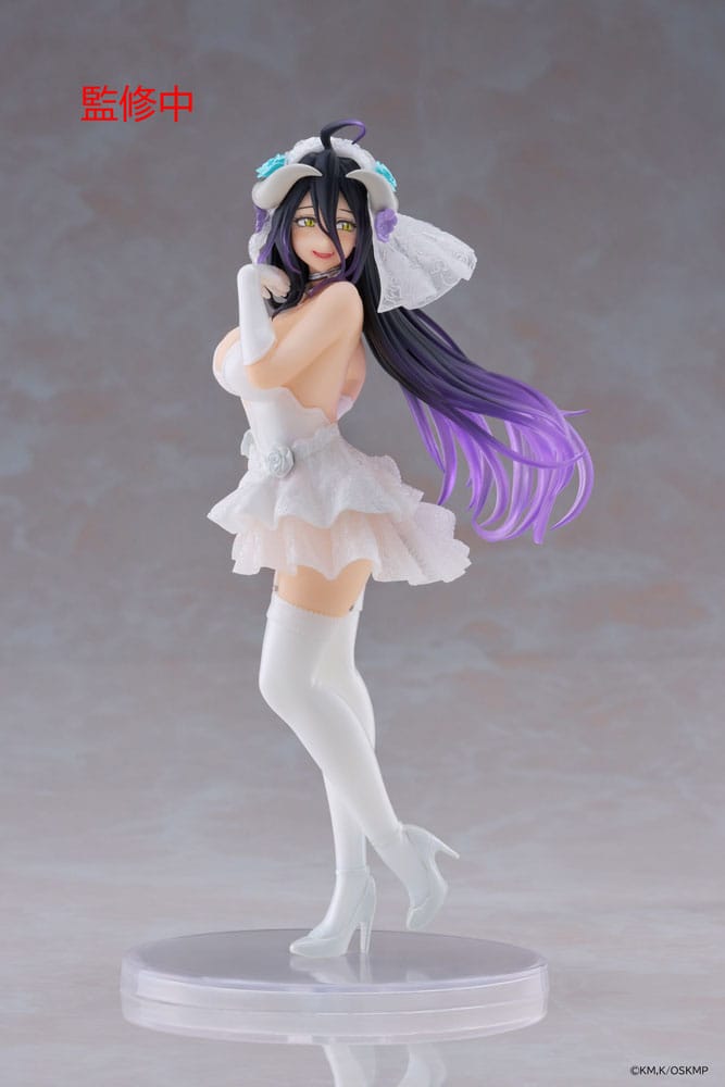 Overlord Coreful PVC Statue Albedo Wedding Ver. 18 cm - MangaShop.ro