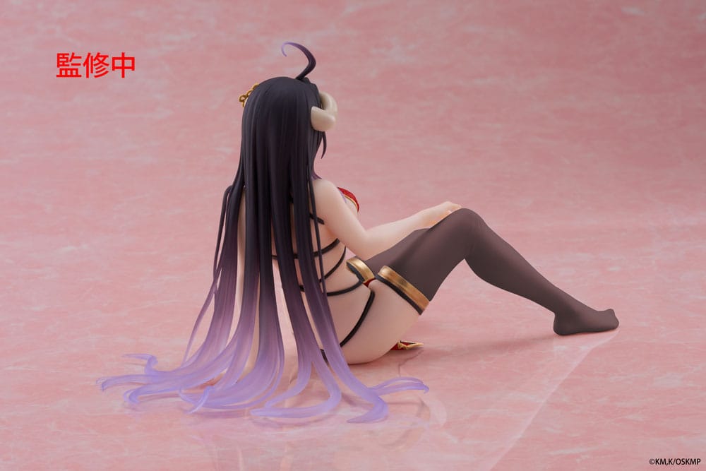Overlord PVC Statue Desktop Cute Figure Albedo Chinese Dress Ver. Renewal 13 cm - MangaShop.ro