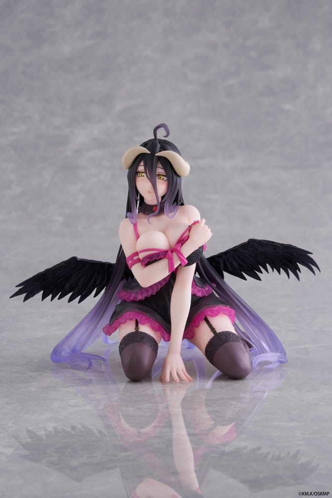 Overlord Desktop Cute PVC Figure Albedo (Negligee ver.) 13 cm - MangaShop.ro