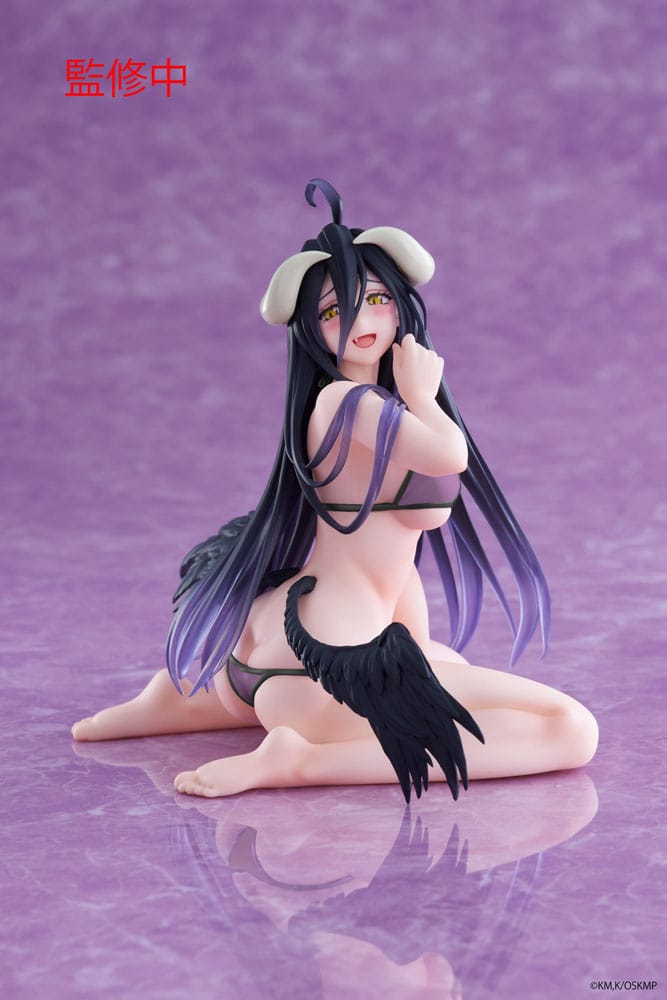 Overlord IV PVC Statue Desktop Albedo Swimsuit Ver. Renewal Edition 13 cm - MangaShop.ro