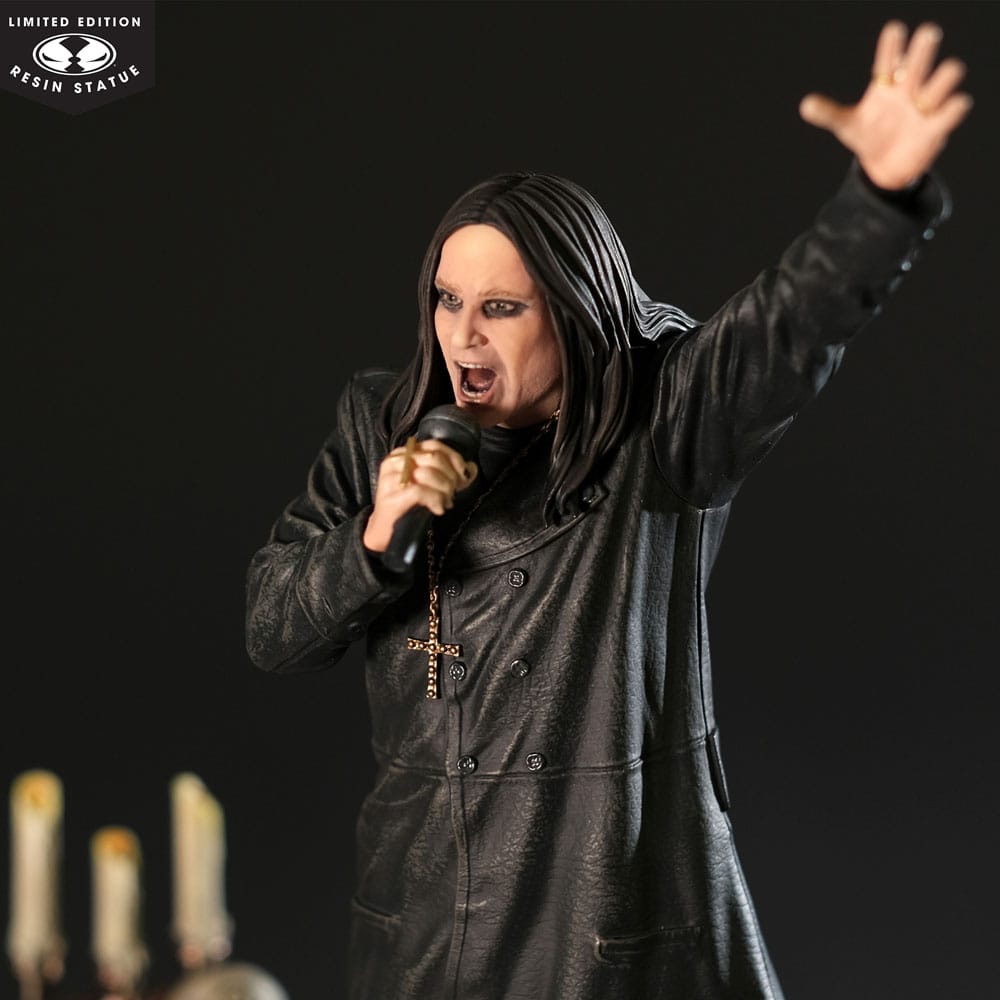 Ozzy Osbourne Music Maniacs 1/10 Statue Ozzy Osbourne 21 cm - MangaShop.ro