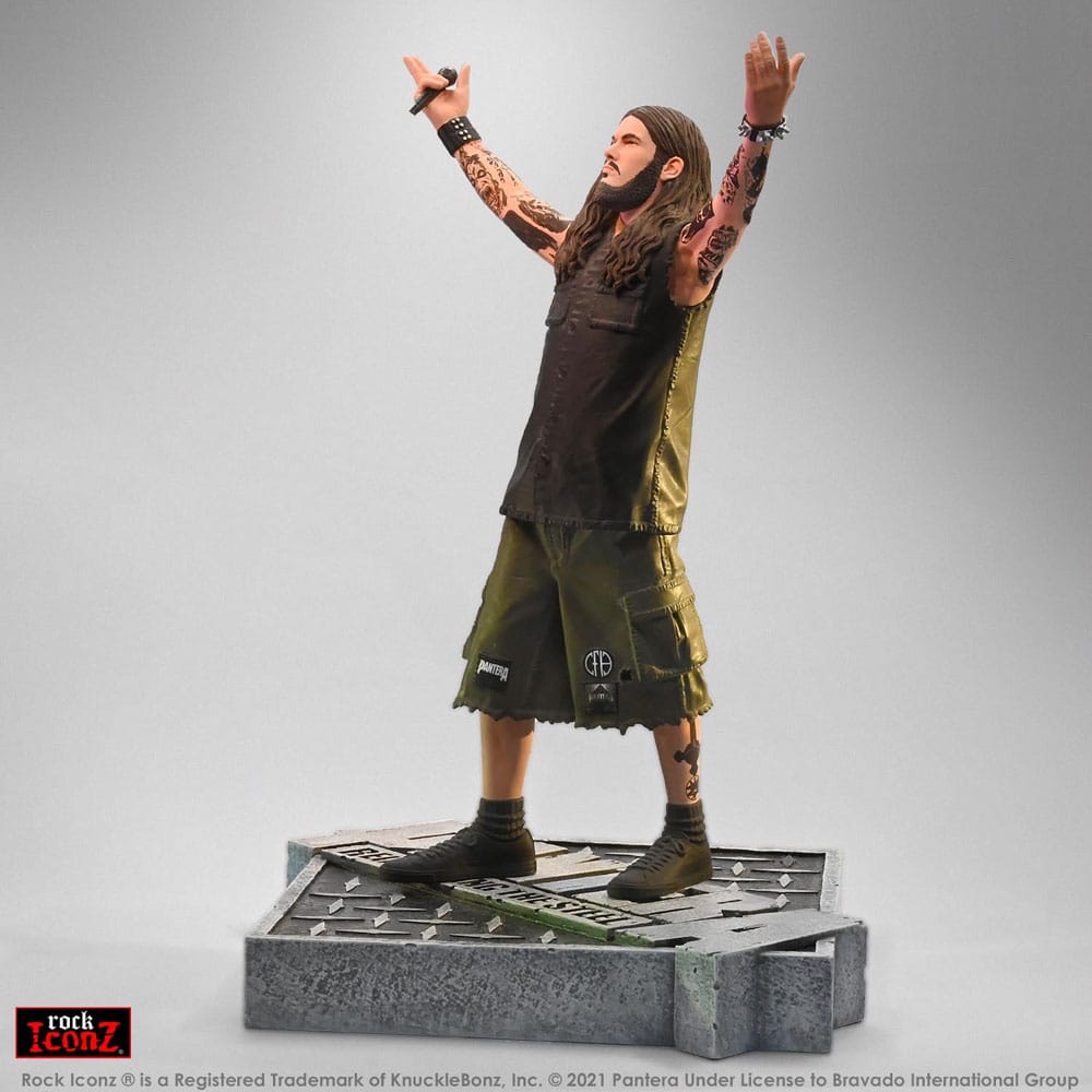 Pantera Rock Iconz Statue Philip Anselmo (Reinventing the Steel) 22 cm - MangaShop.ro