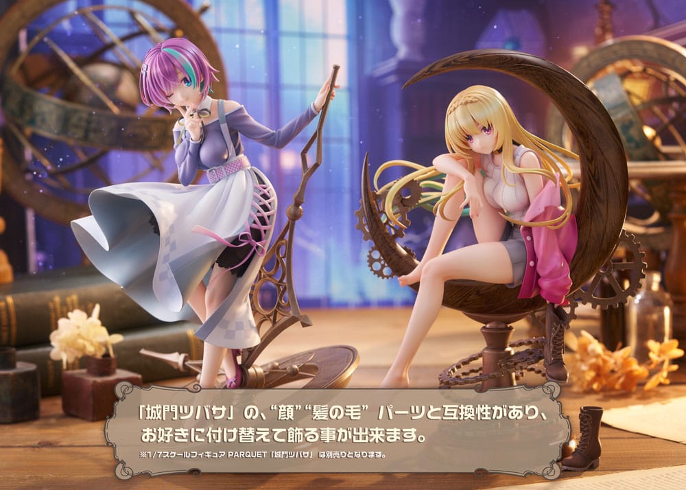 Parquet PVC Statue 1/7 Ibaraki Rino AmiAmi Limited Edition 23 cm - MangaShop.ro