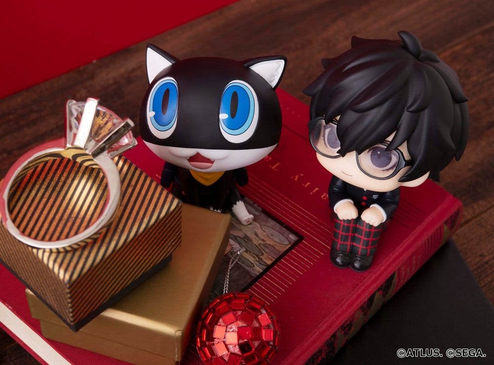 Persona 5 the Royal Look Up PVC Figures 2-Pack Hero & Morgana 11 cm (with gift) - MangaShop.ro