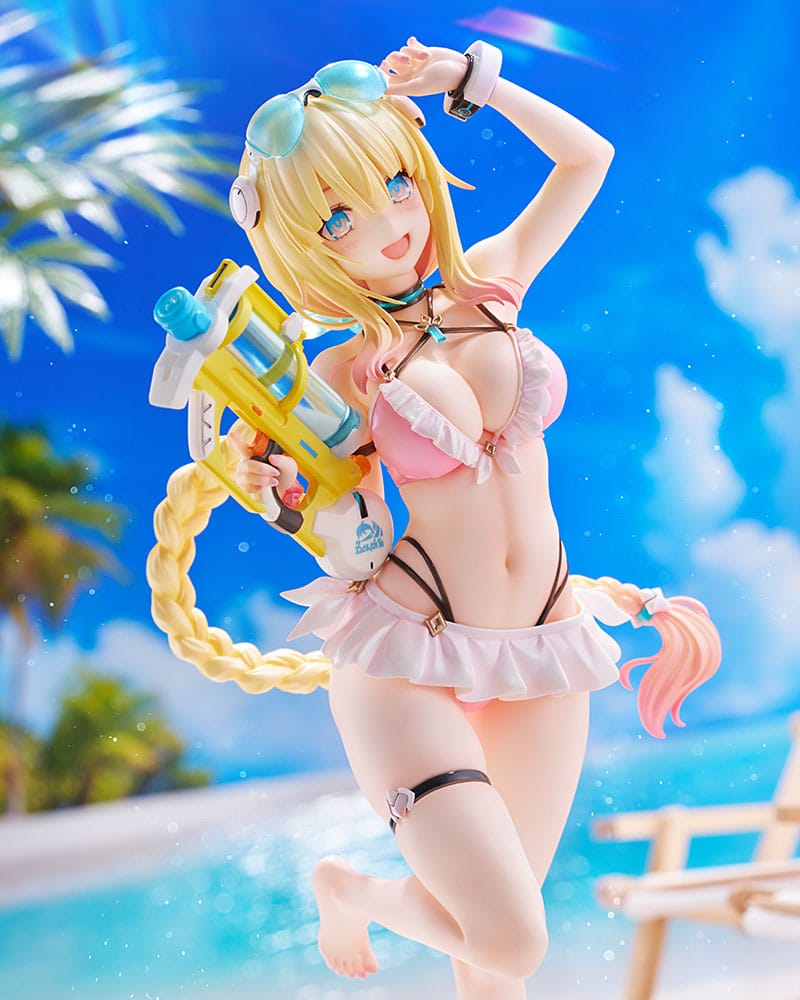 Phantasy Star Online PVC Statue 1/7 es Akhtal Summer Vacation 24 cm - MangaShop.ro