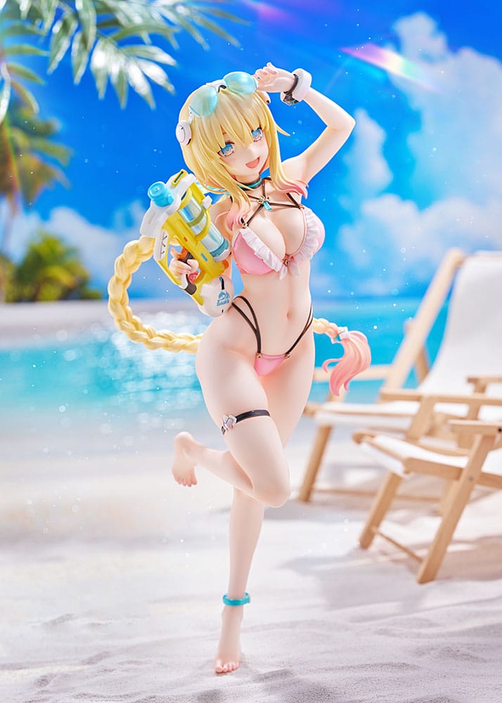 Phantasy Star Online PVC Statue 1/7 es Akhtal Summer Vacation 24 cm - MangaShop.ro