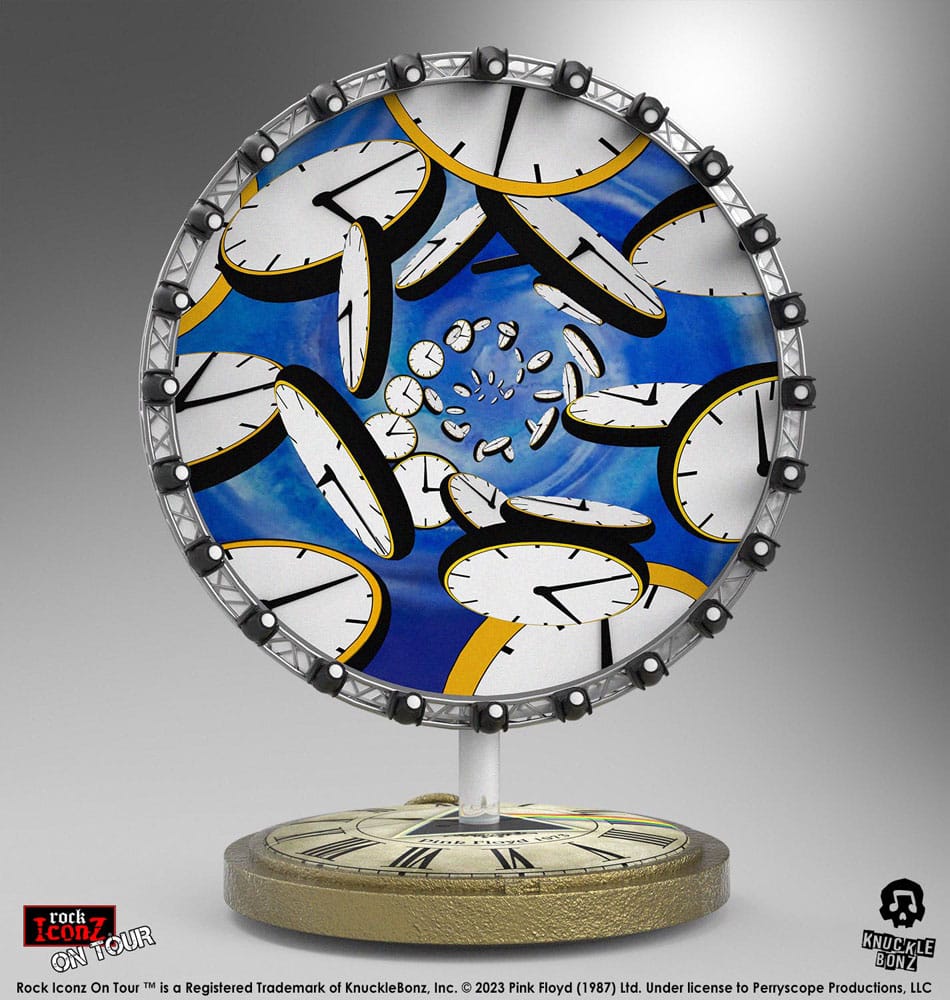 Pink Floyd Rock Iconz On Tour Statue Time Projection Screen (Dark Side of the Moon Tour) 25 cm - MangaShop.ro