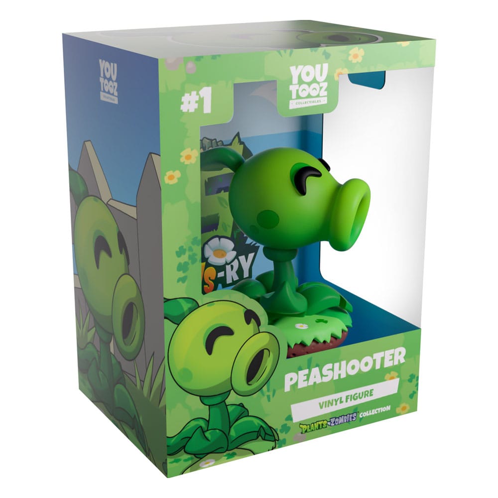 Plants vs. Zombies Vinyl Figure Peashooter 9 cm - MangaShop.ro
