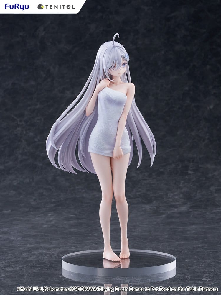 Playing Death Games to Put Food on the Table Light Novel PVC Statue Yuki Golden Bath Ver. 30 cm - MangaShop.ro