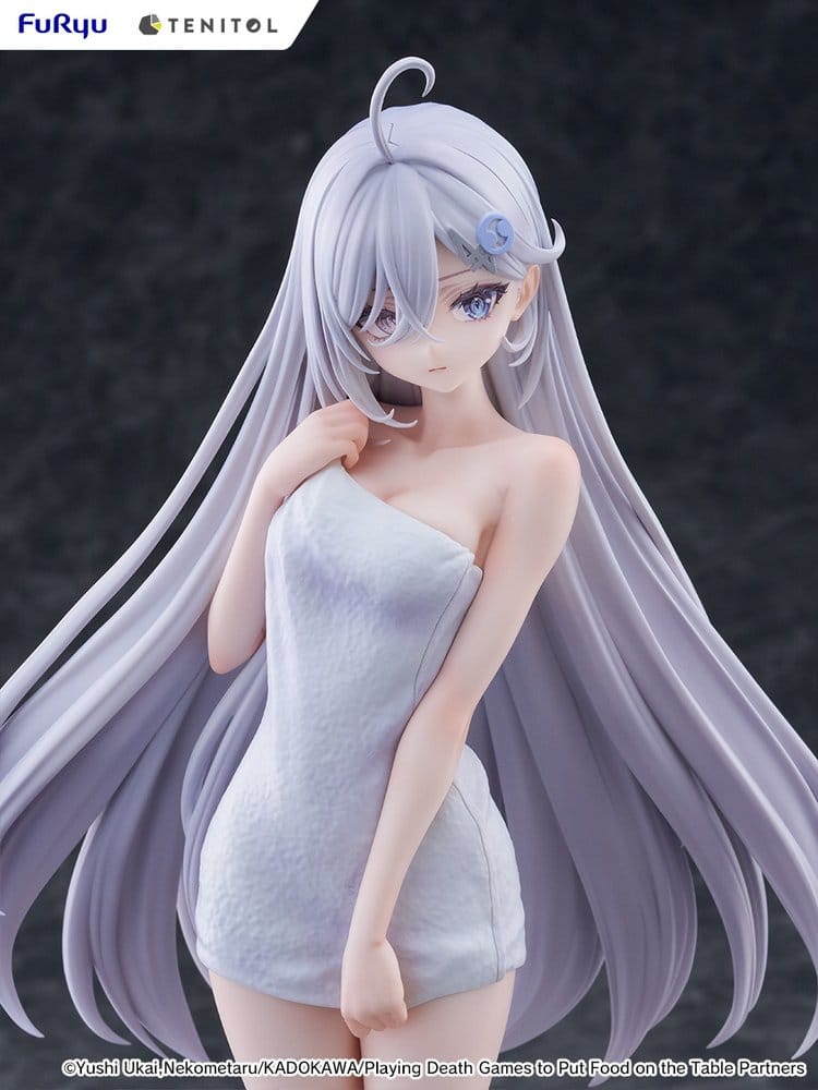 Playing Death Games to Put Food on the Table Light Novel PVC Statue Yuki Golden Bath Ver. 30 cm - MangaShop.ro