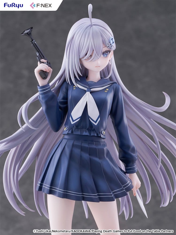 Playing Death Games to Put Food on the Table PVC Figure 1/7 Yuki School Uniform Ver. 24 cm - MangaShop.ro