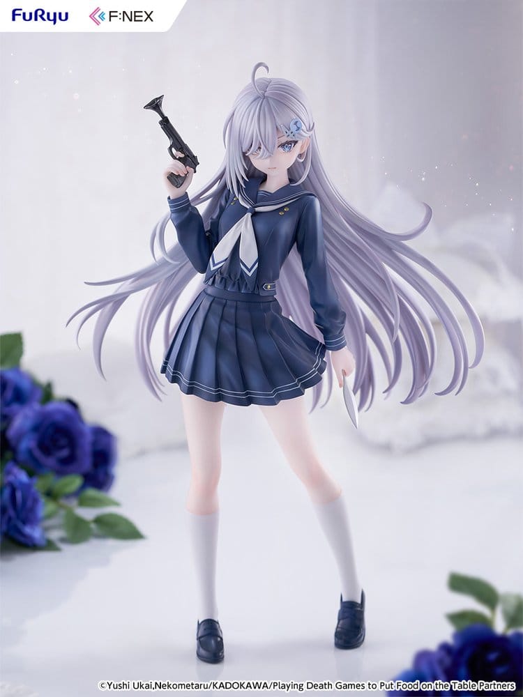 Playing Death Games to Put Food on the Table PVC Figure 1/7 Yuki School Uniform Ver. 24 cm - MangaShop.ro