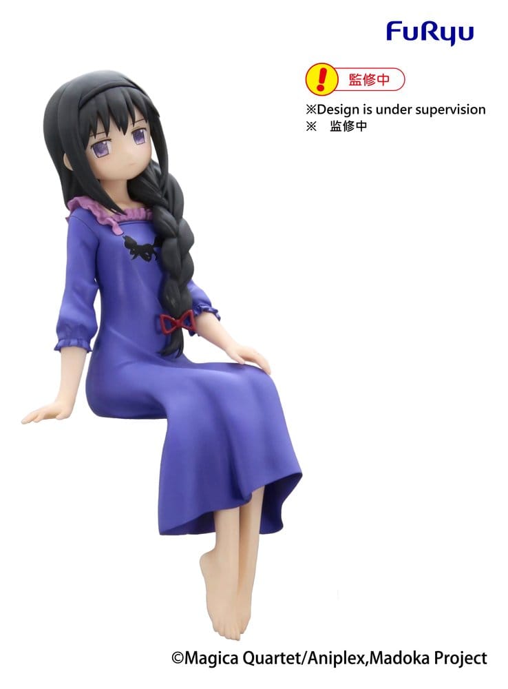Puella Magi Madoka Magica PVC Figure Noodle Stopper -Homura Akemi- 15 cm - MangaShop.ro