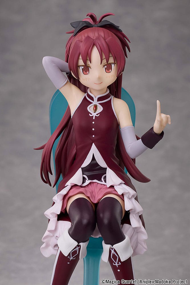 Puella Magi Madoka Magica The Movie: Rebellion PVC Statue Kyoko Sakura Tea Party Cake Song Ver. 18 cm - MangaShop.ro
